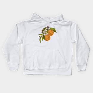 Of Course Its Oranges Kids Hoodie